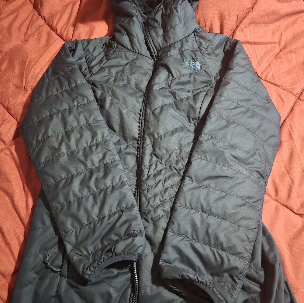 REVERSIBLE Butt Long Coat NAVY BLUE